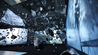 Illustration for article titled How Did This Artist Freeze an Exploding Boulder In Time?